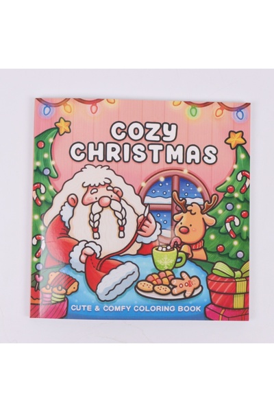 Choice كتاب تلوين عيد الميلاد المريح من النمط الأول: مثالي للمرح والتسلية! مث...