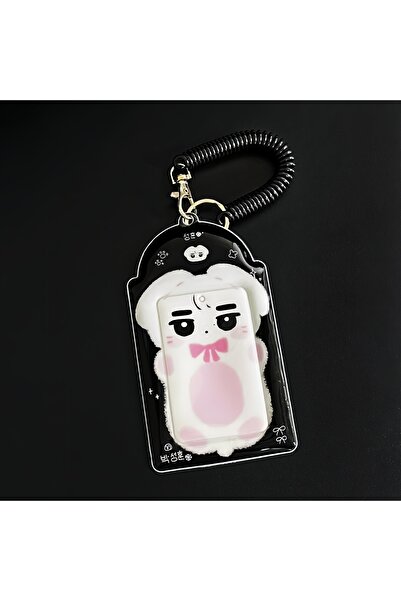 Choice حامل بطاقات صور حيوانات سامويد وهيت اللطيفة، غلاف بطاقات صور نجوم الكي...