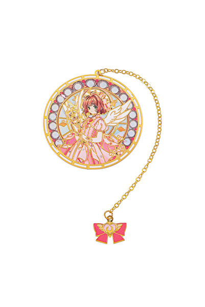 Miniso SQ2393 فاصل كتاب موكا من أنمي مايدن ساكورا، هدية رائعة لهواة جمع الأنمي، هدية صغيرة مميزة للنساء