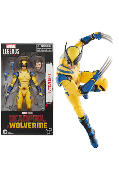 BANDAI مجموعة مجسمات شخصيات مارفل كوميكس المتحركة، بطول 15 سم، لشخصية ولفيرين المتحركة...