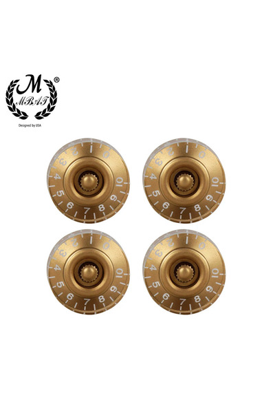 Choice1 4pcs M MBAT Electric Guitar Knob Cap Guitar Volume Tone Button Parts ...