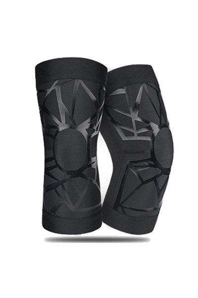 Choice دعامة ضاغطة للركبة سوداء اللون - قطعتان - لتخفيف آلام الركبة - دعامة ت...