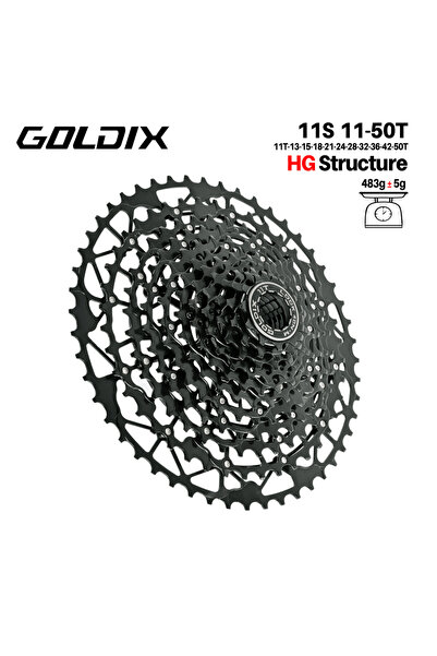 Choice 11 Speed 11T-50T GOLDIX Ultralight Bicycle Cassette Freewheel Carbon S...