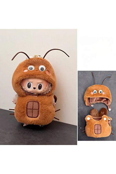 Choice لا يوجد زي صرصور دمية، طقم واحد جديد على شكل روبيان لدمية لابوبو من الجيل الأول والثاني والثالث، زي قابل للتغيير مع مكيف هواء