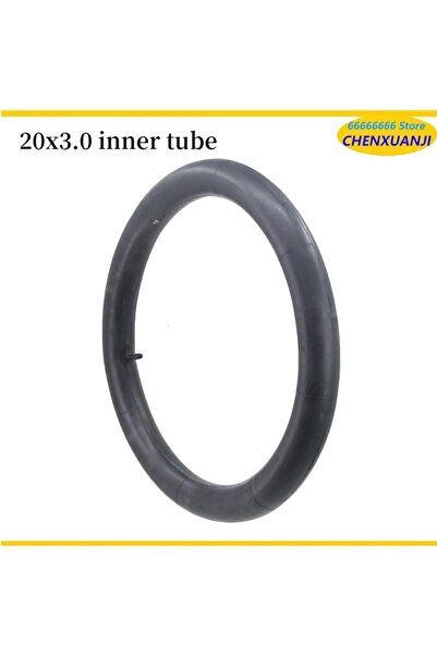 Choice أنبوب داخلي للدراجات الهوائية مقاس 20 × 3.0، قطعة واحدة، مصنوع من مادة البوتيل، مناسب للدراجات الثلجية.