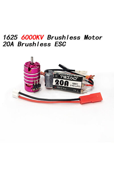 Choice محرك بدون فرش 1625 6000KV 20A، 1625 3500/6000/7500/11000KV، عمود 2.0 م...