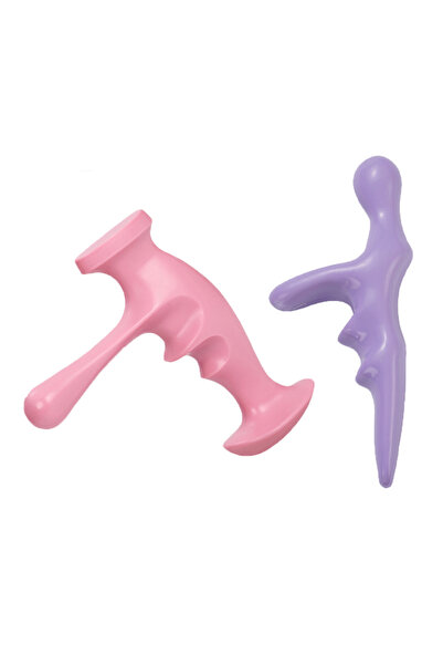 Choice مجموعة من قطعتين: مدلك على شكل حرف T، مدلك ضغط نقاط الوخز، مدلك يدوي ل...