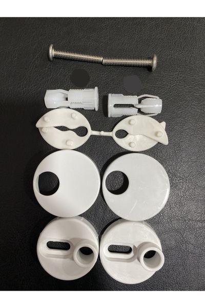 k karaaliler Thermoplast Soft Yavaş Kapanan Amortisörlü Klozet Kapak Menteşes...