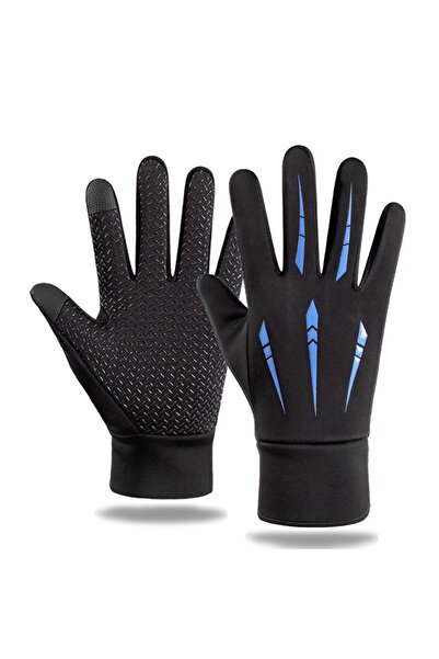 Choice قفازات شتوية زرقاء من WRELS للنساء والرجال، قفازات تزلج داخلية حرارية ...