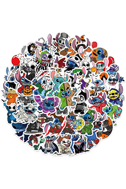 Choice ٥٠ قطعة من ملصقات شخصيات الرعب المتحركة، يمكنك تركيبها بنفسك للدراجات ...