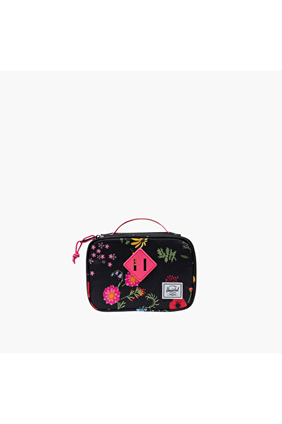 Herschel Supply Co. Herschel Supply Co Floral Print Organiser Case with Zip Closure - 14x21x5 cms
