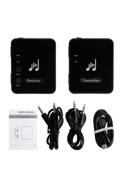 Choice5 1 set ﻿ M-VAVE WP-10 Rechargeable Transmitter Receiver 2.4GHz Wireles...