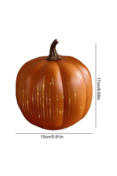 Choice مصباح على شكل يقطينة برتقالية للهالوين، مضيء بإضاءة LED متلألئة، زينة منزلية مضيئة بنجوم متلألئة