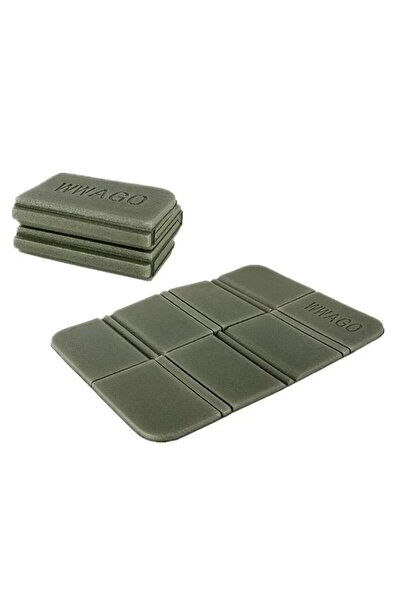 Choice وسادة قابلة للطي للاستخدام الخارجي، لون أخضر عسكري، قطعة واحدة، مناسبة...