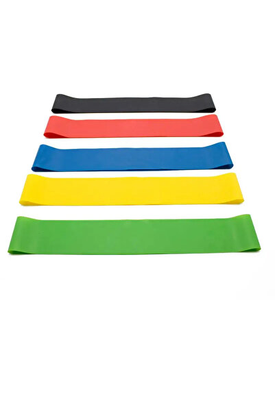 Choice 5pcs mix 1-5Pcs Fitness Workout Equipment Resistance Bands Yoga Gym El...