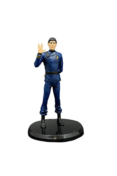 BANDAI قطعة واحدة - كيس OPP - متوفر - مجسم شخصية سبوك من سلسلة ستار تريك، مصنوع من مادة PVC، بطول 20 سم، مجسم حركة، ألعاب مكتبية