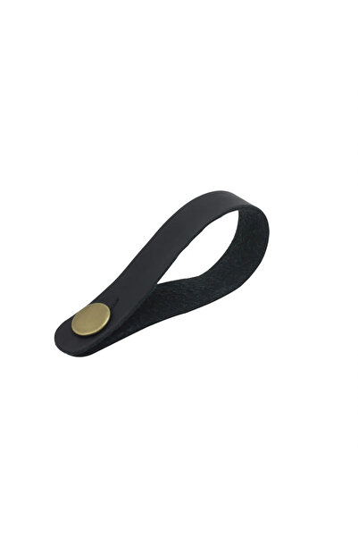 Choice1 حزام رقبة أسود صغير للجيتار، حزام جلد للجيتار، حامل زر أمان لليوكوليلي