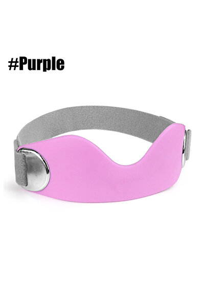 Choice حزام دعم وتر الرضفة، قطعة واحدة، لون بنفسجي، قابل للتعديل، مصنوع من ال...