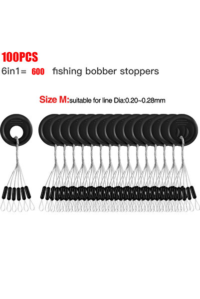 Choice سدادة عوامة صيد طويلة العمود M، 6 في 1 سدادات ثقل العوامة، أسطوانة بيض...