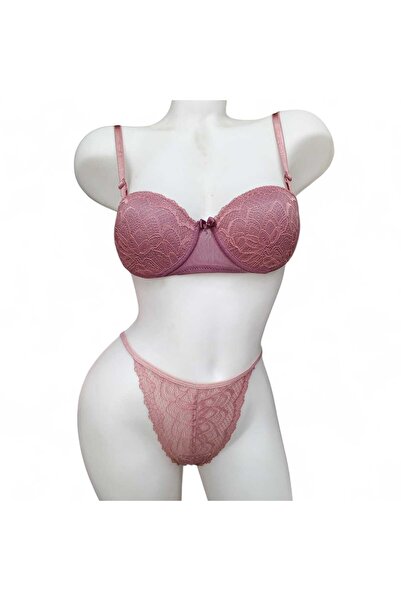 PATRON Lace Detailed Padded Underwire Set
