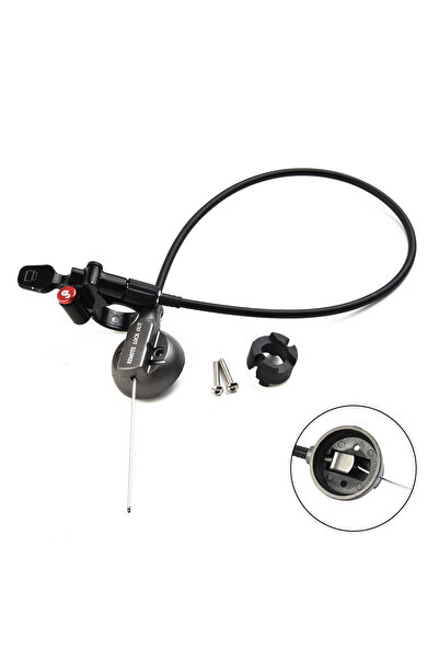 Choice مفتاح قفل شوكة الدراجة الأمامي عن بعد، أسود، قطعة واحدة، مناسب لدراجات...