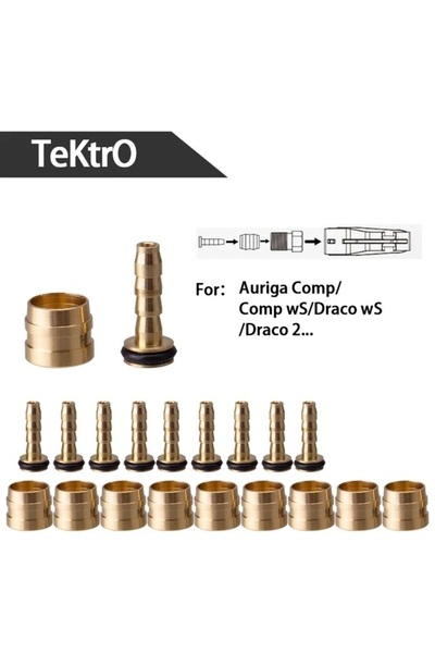 ZTTO 10 قطع من قواطع خراطيم هيدروليكية للدراجات النارية TektR0 BH59 BH90، أدا...