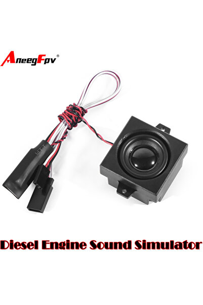 Choice جهاز محاكاة صوت محرك ديزل لسيارة تحكم عن بعد بمقياس 1/10 و 1/8 و 1/6