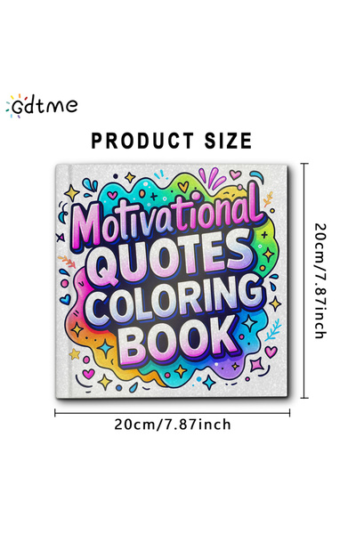 Choice كتاب تلوين متعدد الاقتباسات التحفيزية للكبار والمراهقين، يضم أنشطة يوم...