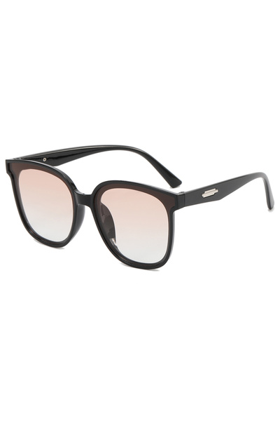 Choice نظارات شمسية نسائية بإطار أسود كبير BJ5326-C8، مناسبة للسفر والأنشطة ا...