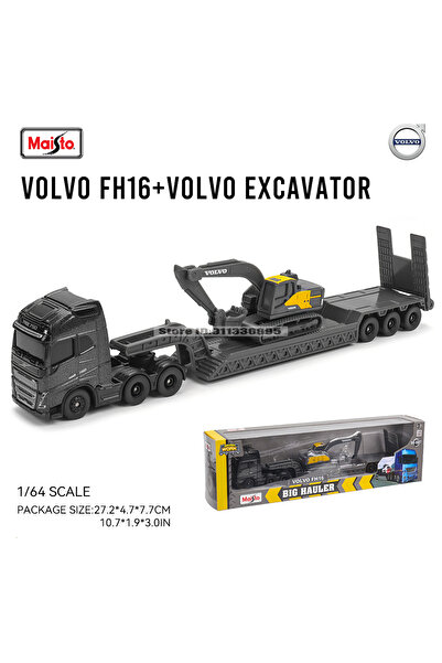 Choice5 مايستو فولفو FH16 مايستو 1:64 سكانيا 770 S فولفو رافعة شوكية مركبة مو...