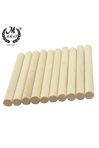 Choice ١٠ قطع من أعمدة الكمان المصنوعة من خشب التنوب، مناسبة للكمان الصوتي ٤/...