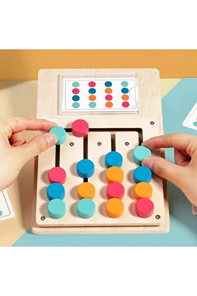 Choice لوحة ألعاب مونتيسوري الخشبية لمطابقة الألوان والأشكال، لتنمية مهارات ا...