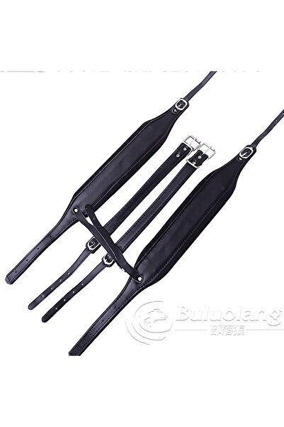 Choice حزام أكورديون جديد أسود اللون من نوع "120 باس باروت" مصنوع من جلد البق...