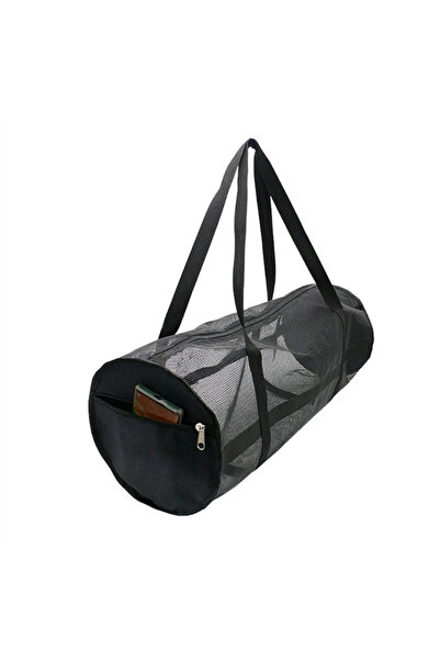 Choice حقيبة تخزين سوداء لكرة السلة وكرة القدم، حقيبة كبيرة السعة، مناسبة للر...