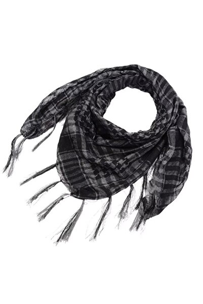 Choice مقاس واحد، قطعة واحدة - رمادي، كوفية/شماغ قطني شتوي، غطاء للرقبة، غطاء للرأس، قطعة واحدة/قطعتان/3 قطع