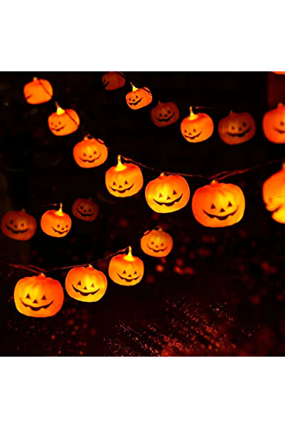 Choice 3m 20LEDs Pumpkin Halloween Pumpkin LED String Lights Lantern Ghost Eyeball 10/20LEDs Battery Powere