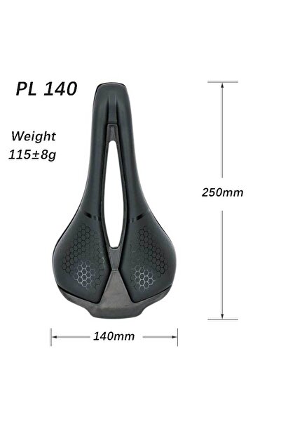 Choice 250x140mm elita one MTB/road Ultralight Seat 115g 250x150mm PL UD Text...