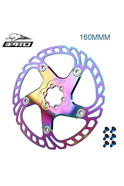 Choice قرص فرامل دراجة متعدد الألوان - 160 مم IIIPRO، متوفر بأحجام 140/160/18...