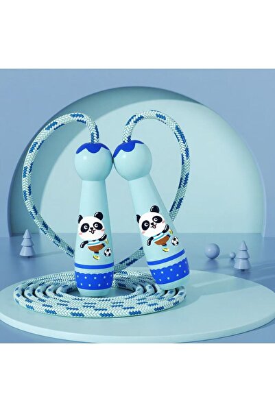 Choice حبل قفز قابل للتعديل للأطفال من باندا - قطعة واحدة - حبل قفز مضفر من ا...