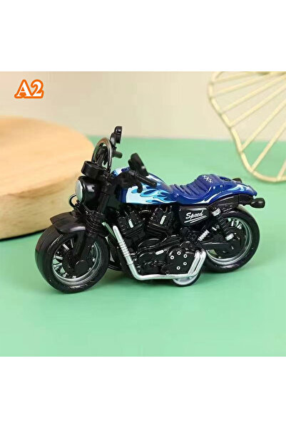 Choice6 A1 blue 1PCS Motorcycle Model Toys Mini Vehicles Decoration Accessori...