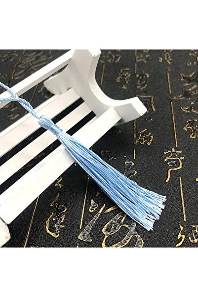 Choice3 20pcs tassels sky blue 20Pcs 13cm Hanging Rope Tassel Fringe for DIY ...