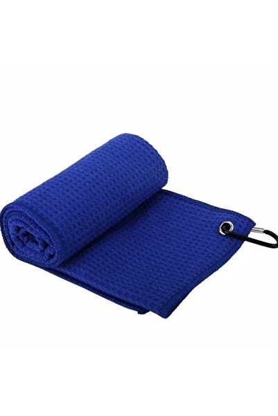 Choice منشفة جولف زرقاء من قماش المايكروفايبر لعشاق الجولف، ناعمة وماصة، لتنظ...