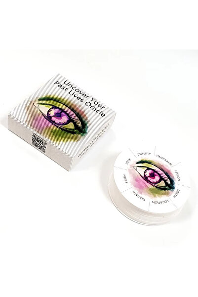 Choice مجموعة أوراكل SB53 اكتشف حياتك الماضية، شكل دائري، 87 بطاقة مع دليل PD...