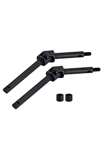 Choice طقم عمود إدارة أمامي من الفولاذ المقاوم للصدأ الأسود لمحور Axial 1/24 ...