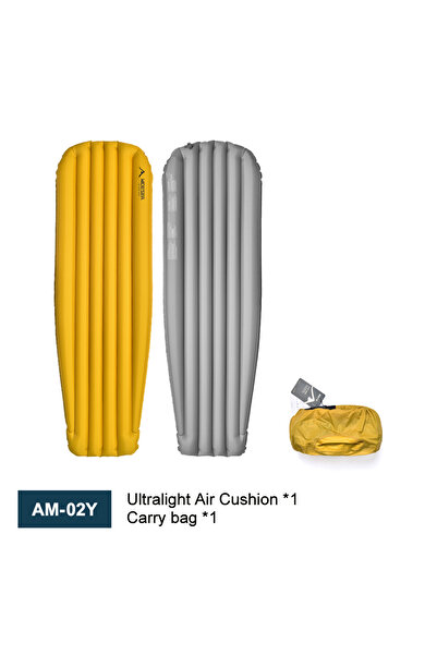 Widesea مرتبة تخييم خارجية قابلة للنفخ AM-02Y، محمولة وقابلة للتخزين، مقاومة ...