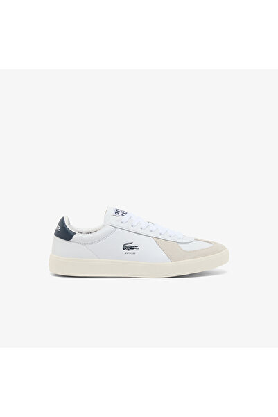 Lacoste حذاء رياضي رجالي من الجلد من ماركة Baseshot Pro - 50SMA0040-042