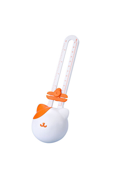 Choice قاطع ورق دائري قابل للتعديل بزاوية 360 درجة، مزود بمقياس قياس - أداة مكتبية يدوية