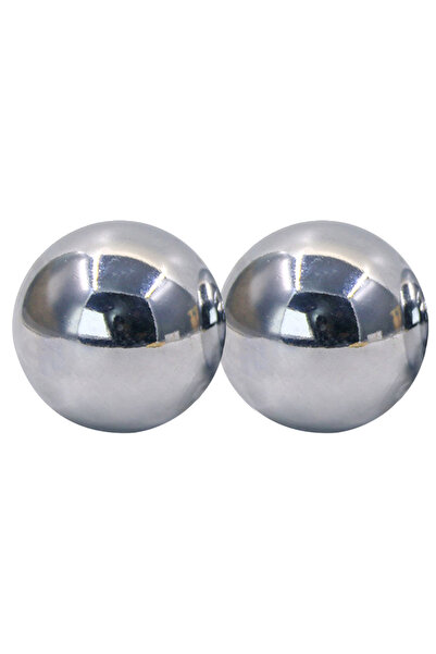 Choice كرات حديدية للتدليك اليومي، قطعتان، 43 مم، أداة عملية للتدليك العميق ل...