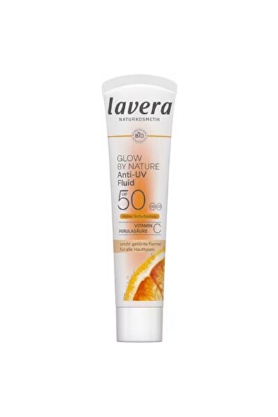 Lavera Αντηλιακό υγρό με χρώμα SPF 50 με βιταμίνη C και φερουλικό οξύ - Laver...