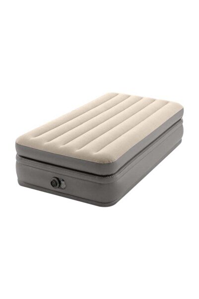 Intex Prime Comfort Elevated Air Mattress Grey 191x99x51cm
